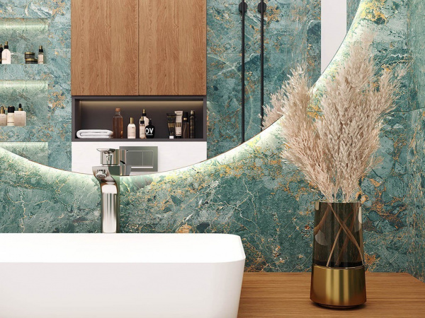 Керамогранит Maestro Aqua Зеленый Полированный 60 60x60 от Laparet