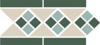 Бордюр Border LISBON with 1 strip (Tr.16, Dots 13+18, Strips 18) 28x15 от TopCer (Португалия)