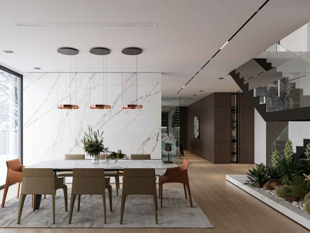 Керамогранит ATLAS WIDE Arabesco Gold (NTT3501M) 120x270 от NT Ceramic (Китай)