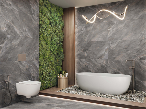 Керамогранит Argenta Gray матовый карвинг (60120RGE15M) 60x120 от LCM (Индия)