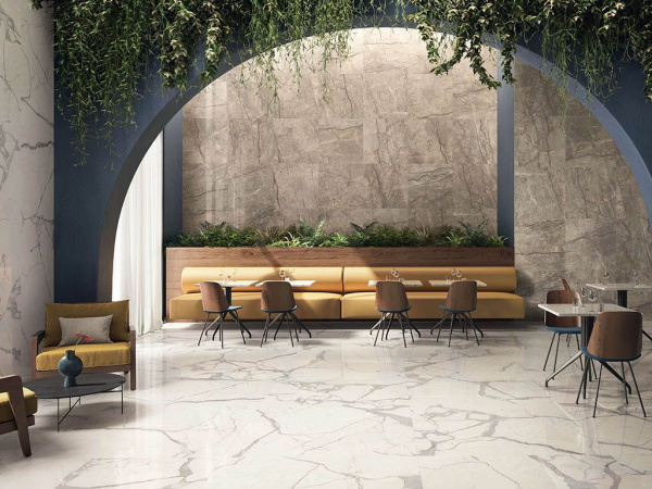 Керамогранит ANIMA FUTURA KEEN GREY Luc (AGB8) 60x120 от Caesar Ceramiche (Италия)