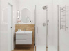 Керамогранит Stone Micado Blanco белый Полированный 60 60x60 от Ceradim (Индия)