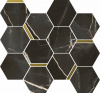 Мозаика STELLARIS ABSOLUT BLACK MOSAICO CHIC (620110000226) 28.3x32.8 от Italon (Россия)