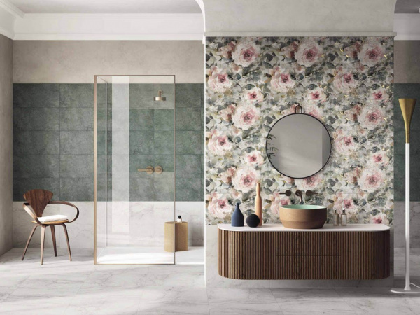 Панно ORANGERIE COMP.ROSE (2 FACCE DA ) (132355) 60x60 от Naxos Ceramica (Италия)