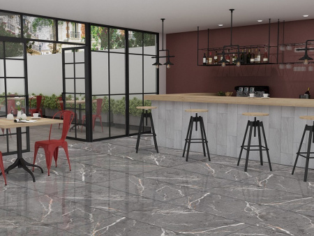 Керамогранит Lava Grey Polished 60x120 от Concor (Индия)