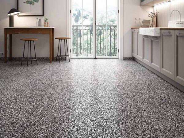 Керамогранит TERRAZZO WHITE (11570041) 75.5x75.5 от Casalgrande Padana (Италия)