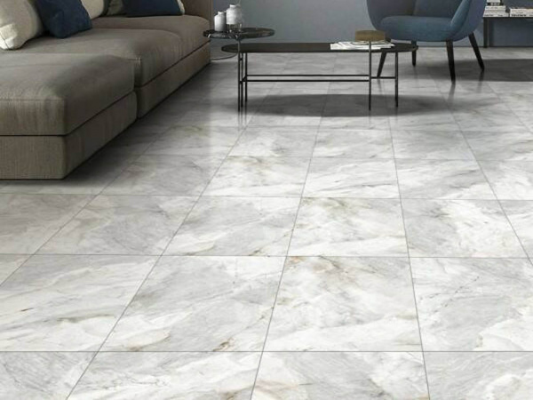 Керамогранит Marmo Calacata Vagli Super White Glossy 60x120x0.9 от Art&Natura Ceramic (Индия)