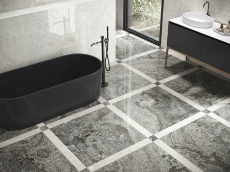 Керамогранит Agate White Lap Rect 60x120 от APE Ceramica (Испания)