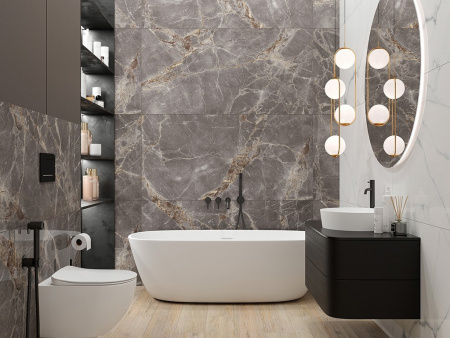 Керамогранит Nebula Grey Полированный 80 80x80 от Laparet