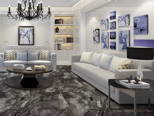 Керамогранит Moris Azul High gloss 60x120 от Art Ceramic (Индия)