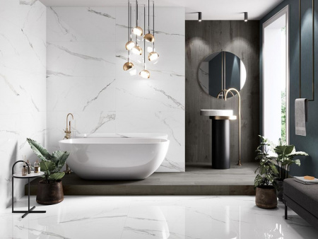 Керамогранит CR.CELLINI M BLANCO (compacglass) Rect. 60x120 от Pamesa (Испания)