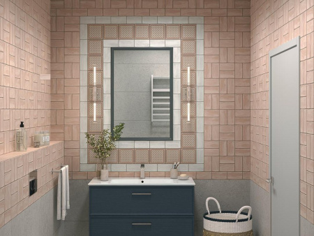 Бордюр Монтальбано розовый светлый матовый (BLD056) 15x3x1.6 от Kerama Marazzi (Россия)