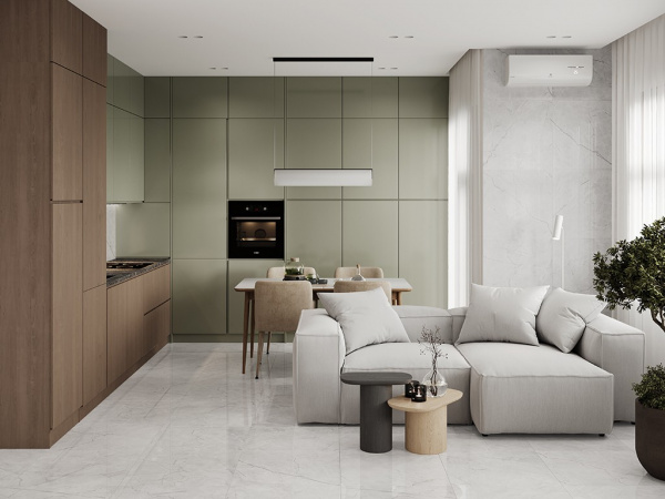 Керамогранит Connect Marfil светло-бежевый полированный (SG50002722R) 59.5x119.1 от Laparet