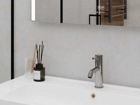 Керамогранит Cement Strength Grey серый Матовый 60 60x60 от Ceradim (Индия)