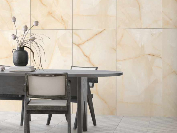 Керамогранит ARISTON Onyx White Sugar 60x60 от ITC (Индия)