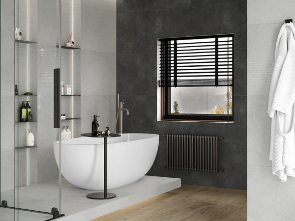 Керамогранит Techno Grafito графитовый Матовый Карвинг SG604620R 60x60 от Laparet