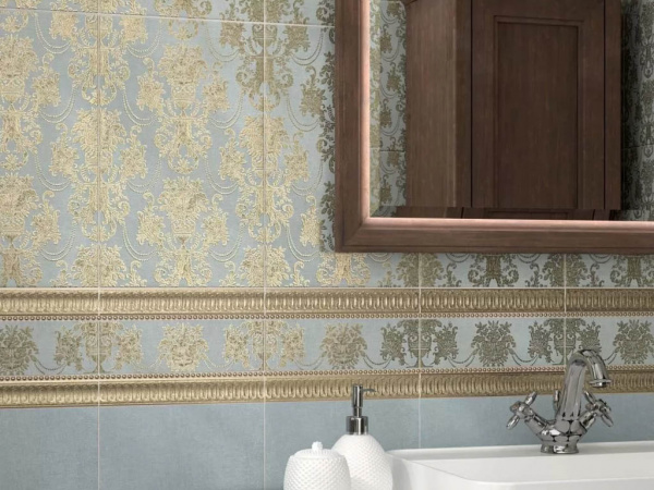 Бордюр Борромео AD/B576/6402 7.7x25 от Kerama Marazzi (Россия)