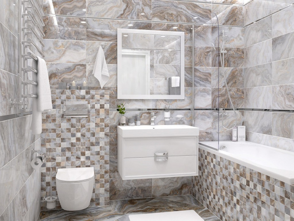 Мозаика Goldy светлый 30x30 от Laparet