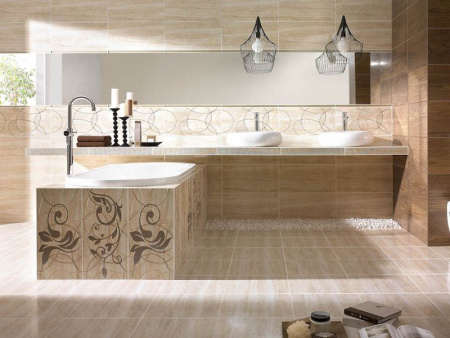 Декор Amiche Beige inserto B Декор 30x60 от Paradyz (Польша)