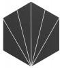 Керамогранит Venus Black (RLD000040) 28.5x33 от Realonda Ceramica (Испания)