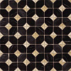 Керамогранит Iliada-PR Negro 43.5x43.5 от Vives Ceramica (Испания)