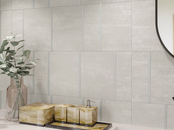 Декор SILKEN CONCEPT GREY 25x75 от Ibero Ceramicas (Испания)