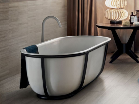 Керамогранит FLEUR DE BOIS BRUN N/R (03817) 22.5x90 от Piemme Ceramiche (Valentino) (Италия)