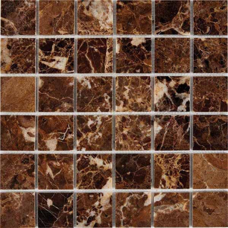 Мозаика PIX218 из мрамора (48x48) 30.5x30.5 от Pixmosaic (Китай)