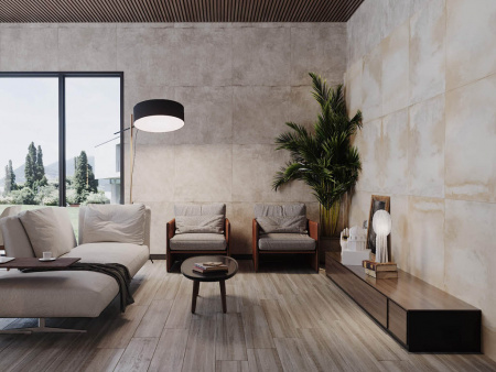Керамогранит Cement Oxido Blue 60x120 от Artcer (Италия)