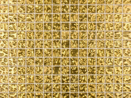 Мозаика Gold 20.OGL желтое напольное гладкое 2x2 от Irida (Китай)