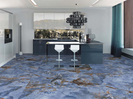 Керамогранит AGYARO Blue High Glossy 60x60 от ITC (Индия)