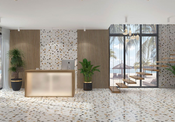 Керамогранит TERRAZZO GLOSSY 60x120 от Orinda (Индия)