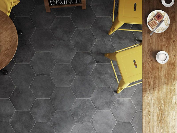 Керамогранит URBAN HANDMADE DARK 20x20 от Equipe Ceramicas (Испания)