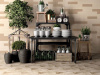 Керамогранит Terra 0094 Nero Esagono 25x21.6 от Marca Corona (Италия)