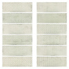Настенная плитка Arles Cream Decor Mix (12 дизайнов) глянцевая 10x30 от Fabresa (Испания)