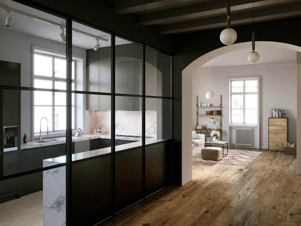 Керамогранит Vero Castagno Chevron (MA8Y) 11x54 от Marazzi Italy (Италия)