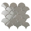 Мозаика Fan Shape Dark Grey Glossy (BF1312) 29.3x27.4x6 от StarMosaic (Китай)