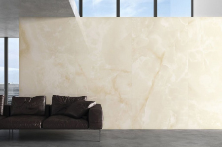 Керамогранит Ultra Onici IVORY Luc. Shiny (6mm) 300x150 от Ariostea (Италия)
