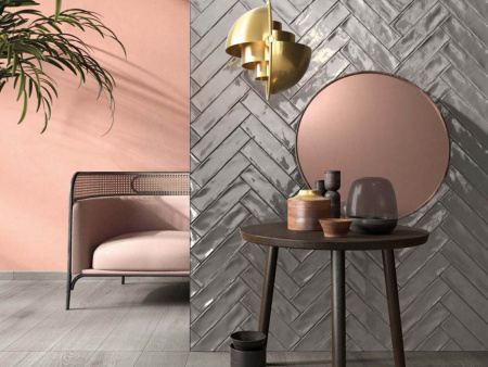 Настенная плитка CROSSROAD BRICK COAL 7.5x30 от ABK Ceramiche (Италия)