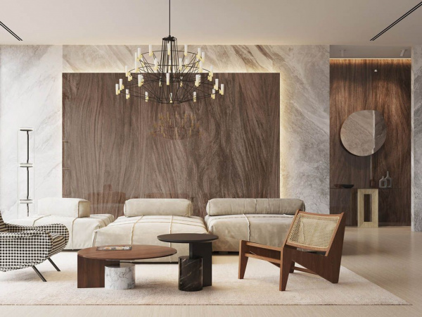 Керамогранит Wood SL Ноче коричневый темный (SG071400R6) 119.5x320x6 от Kerama Marazzi (Россия)