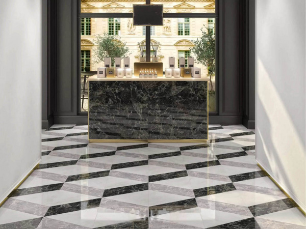 Декор Парнас ID105 наборный 40x40 от Kerama Marazzi (Россия)