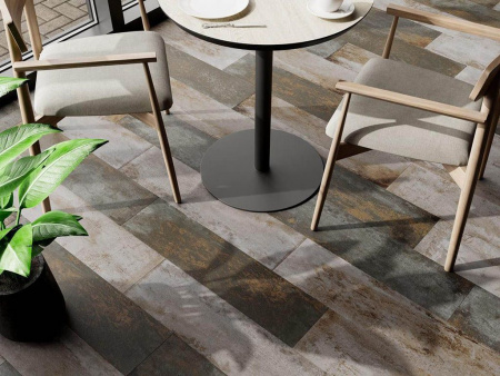 Керамогранит Беверелло серый светлый обрезной (SG702790R) 20x80 от Kerama Marazzi (Россия)