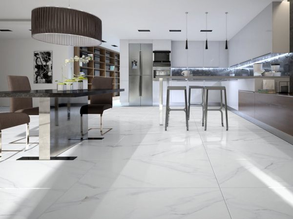 Керамогранит A0KB AA0A Calcatta white polished 59.7x119.8 от Goldis Tile (Иран)
