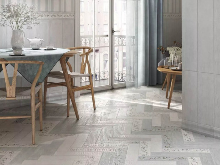 Настенная плитка Кантри Шик 7192 серый панель 20x50 от Kerama Marazzi (Россия)