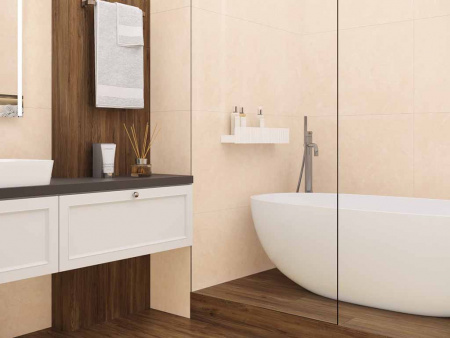 Керамогранит Mramor Delight бежевый Полированный 60x120 от Ceradim (Индия)