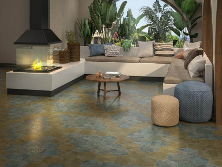 Декор Гроссето жёлтый (VT/A559/SG23039N) 20x23.1x0.7 от Kerama Marazzi (Россия)