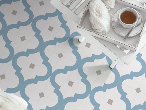 Керамогранит BARCELONA BLANCO (СП038) 25x25 от Keros Ceramica (Испания)