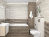 Декор Zen мозаичный белый MM60070 20x60 от Laparet