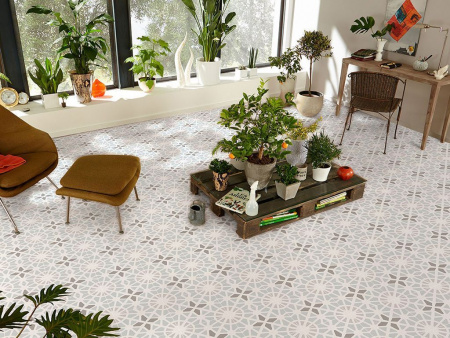 Напольная плитка ADELE GREEN SEA 45x45 от Dual Gres (Испания)