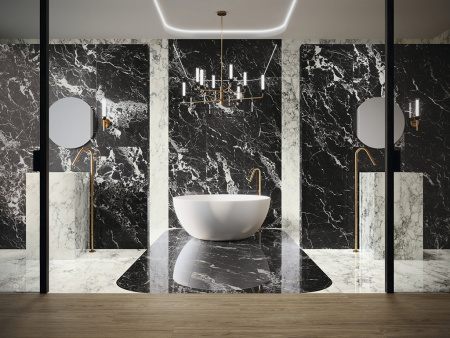 Керамогранит BLACK HISPANIA NATURAL RECT (A041062) 120x278 от APE Ceramica (Испания)